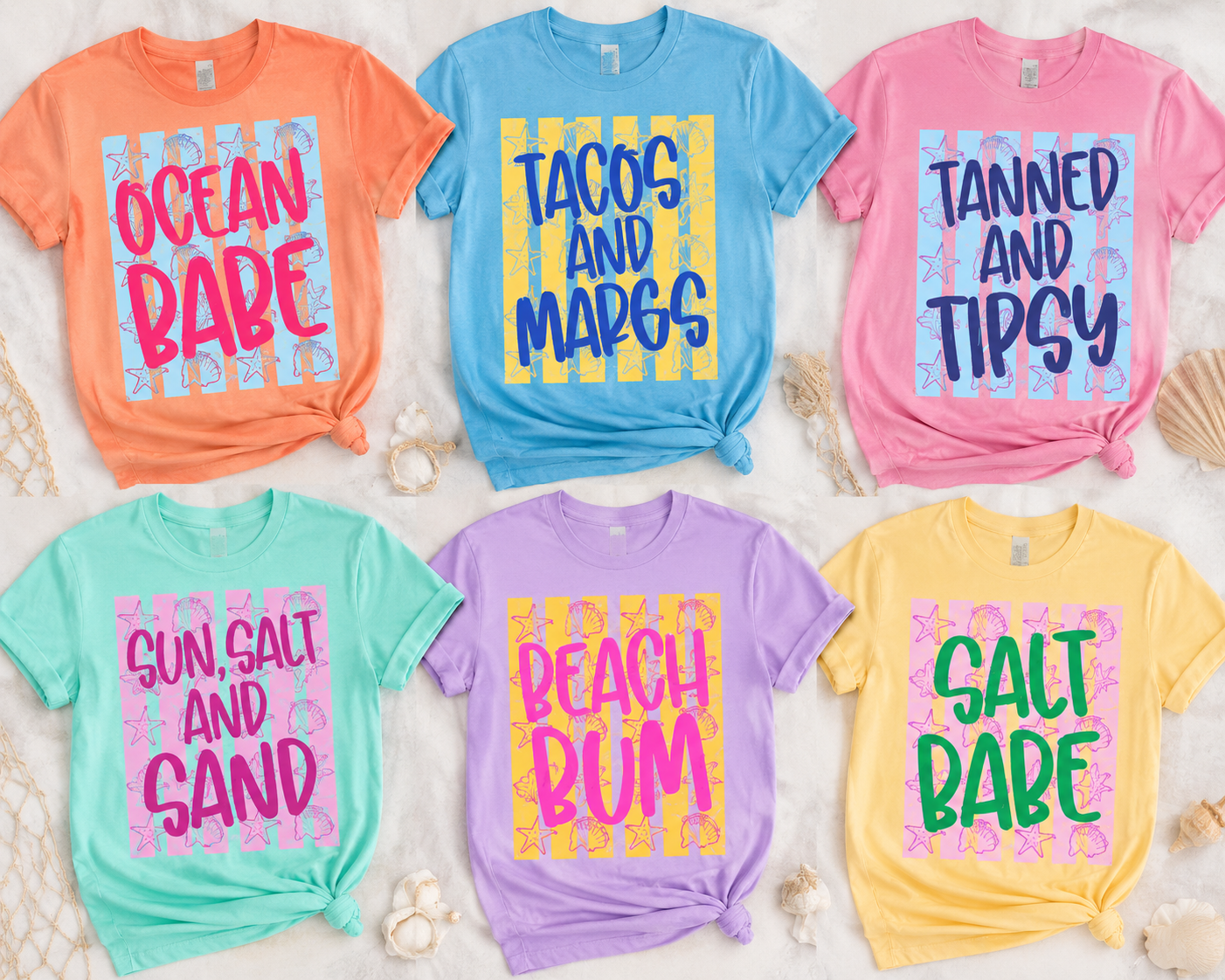☀️BEACHY SUMMER TEES☀️