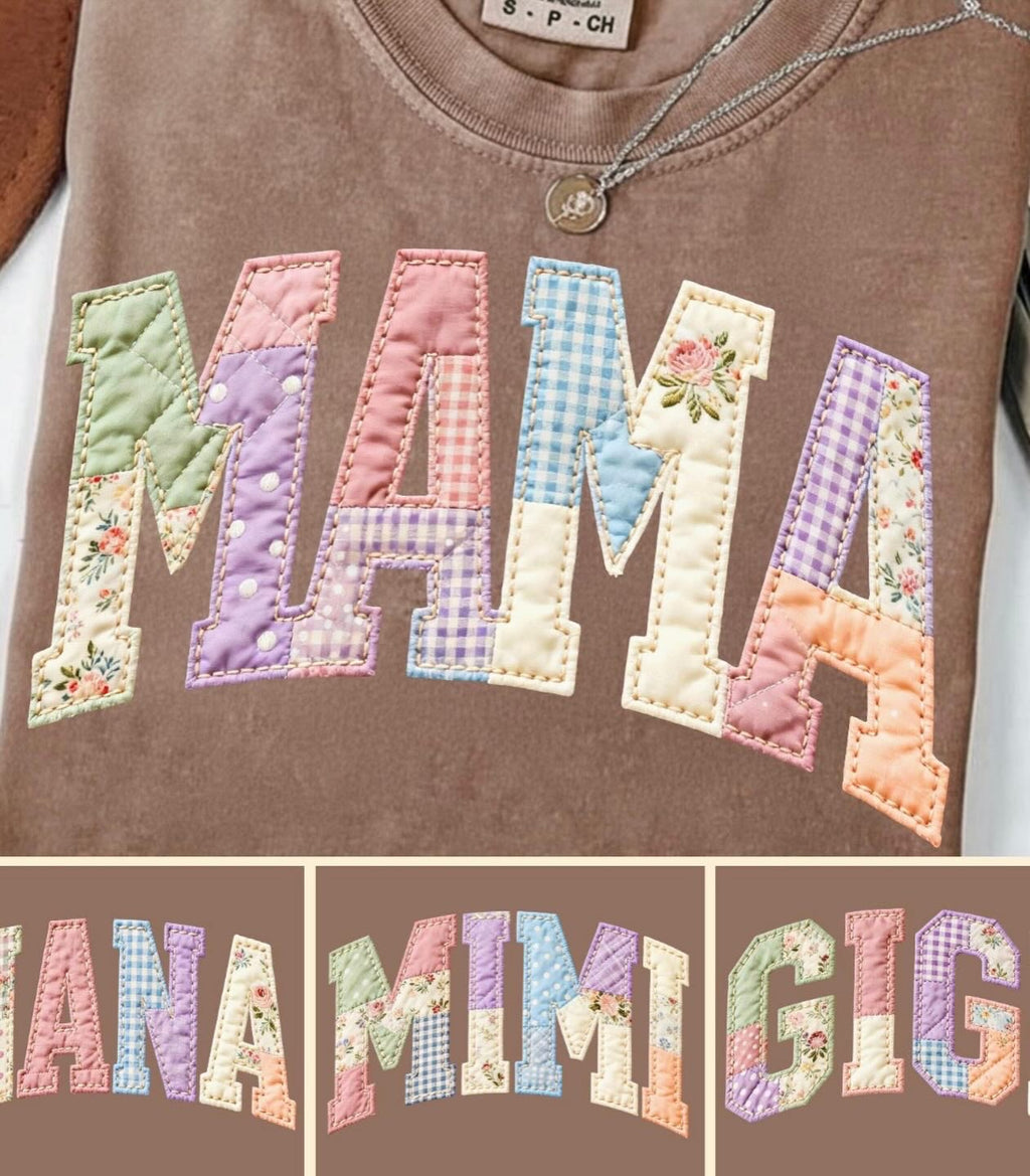 Made to Order: Patchwork Print Graphic Tee