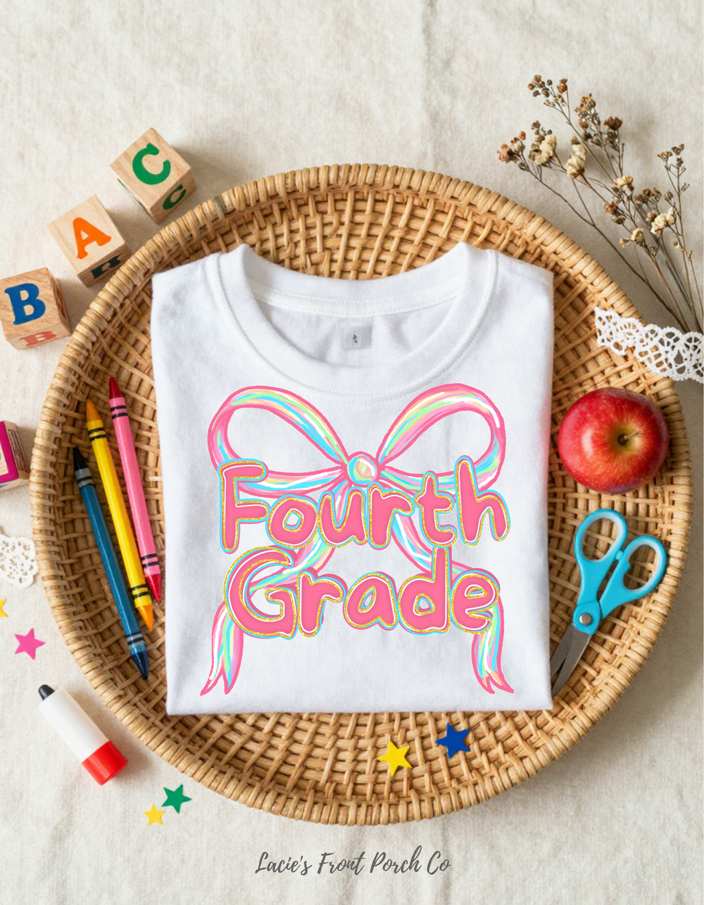 Back to School Grade Level Shirts