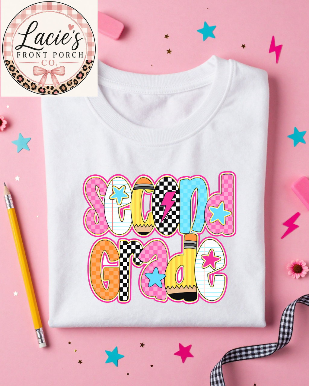 Retro Doodle Back to School Grade Shirts