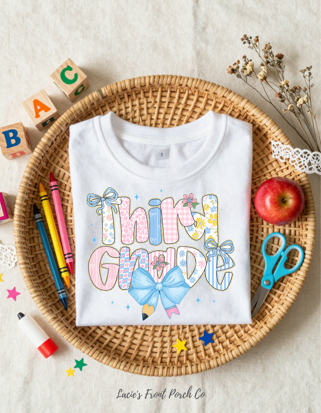 Back to School Grade Level Shirts