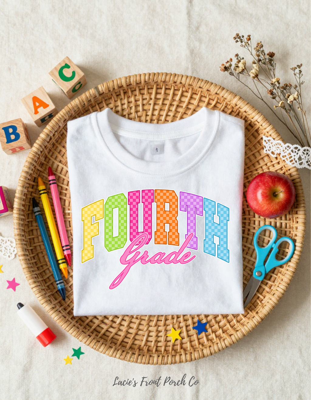 Back to School Grade Level Shirts