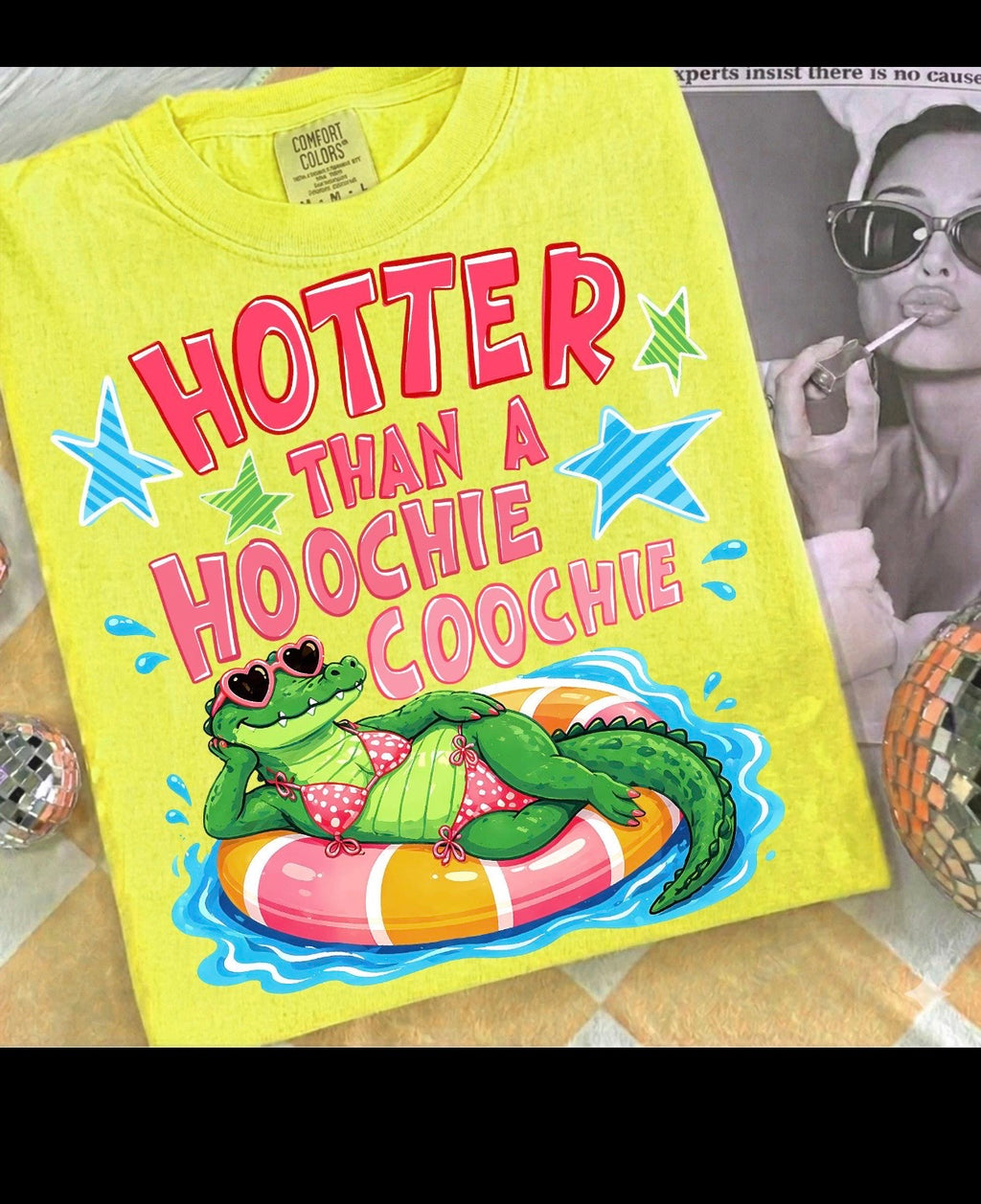 Hotter than a hoochie coochie t-shirt