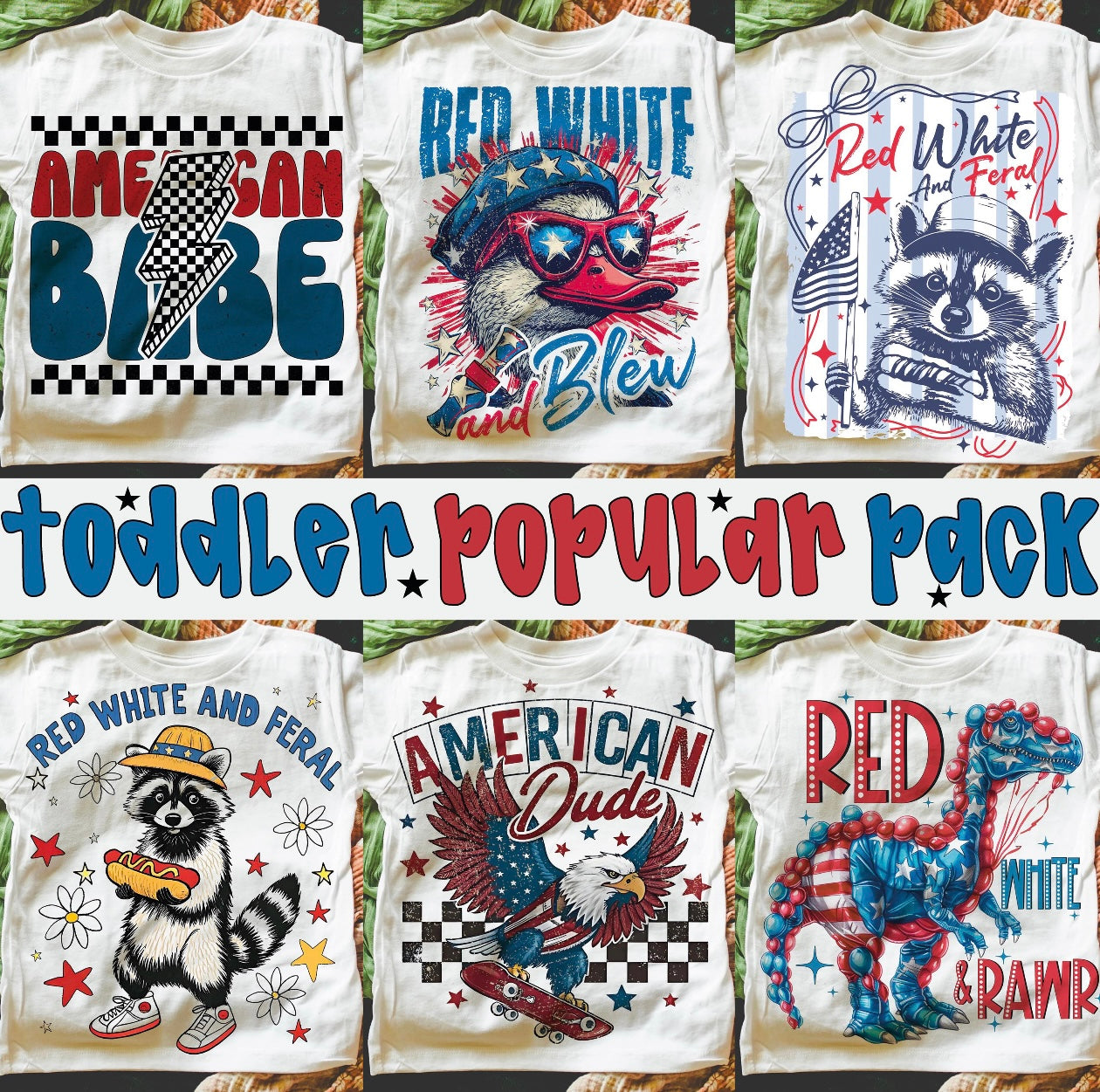 Patriotic Graphic Tees Collection | USA, 4th of July & Family Shirts
