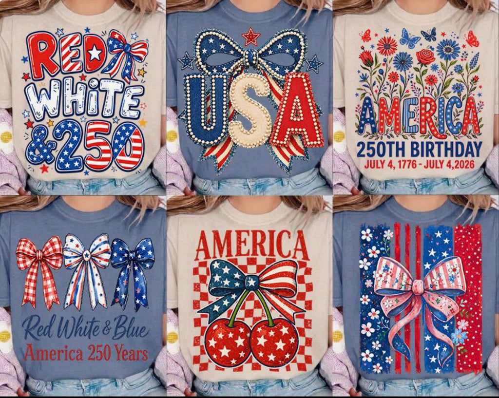Patriotic Graphic Tees Collection | USA, 4th of July & Family Shirts